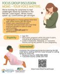Share Your Voice: Focus Group Seeks Input on Pregnancy, Birth, and Postpartum Care in Calaveras, Mariposa, and Tuolumne Counties