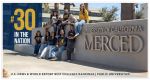 UC Merced Named the 30th Best Public University in the Nation