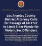 Los Angeles County DA Calls for Passage of AB 2727 to Limit Elder Parole for Violent Sex Offenders