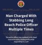 Man Charged with Attempted Murder for Stabbing Long Beach Police Officer Multiple Times