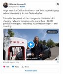 Governor Gavin Newsom’s Office Announces There’s Now 1 Fast Charging Station for Every 5 Gas Stations in California