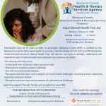Mariposa County Behavioral Health & Recovery Services to Host Free Adult Mental Health First Aid Training on February 23, 2026