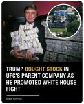 California Governor Gavin Newsom’s Press Office Says, “Donald Trump Is The Most Corrupt President In American History!” As It Reports President Trump Bought Stock In UFC’S Parent Company As He Promoted Sunday’s White House Fight