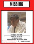 Fresno Police Seek Public’s Help Locating Missing 80-Year-Old Rogelio Olivera, Last Seen Near North Maroa & West Shaw Avenues