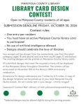 Mariposa County Library Hosts a Library Card Design Contest to Celebrate 100th Anniversary