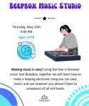 Mariposa Library Offers Free Workshop for Teens on Using BeepBox Music Tool on Thursday, May 15, 2026