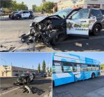 Deputies Involved in Crash During Pursuit of Wrong Way Driver in Downtown Fresno