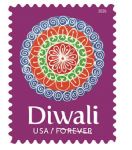 New Postal Service Diwali Stamp Honors Traditional Autumn Festival