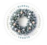 Postal Service Issues Winter Wreath Stamp