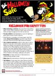 National Fire Protection Association Says as Halloween Creeps Closer, Keep Fire Safety in Mind – Almost Half of Home Fires Occurred Because Decorations Were Too Close to a Heat Source