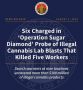 Six Charged in ‘Operation Sugar Diamond’ Probe of Illegal Cannabis Lab Blasts That Killed Five Workers in Los Angeles County
