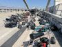Los Angeles Police Impound Minibikes from 70 Young People After 6th Street Bridge Takeover Bust
