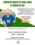 Curious About AI and How it Impacts Us? Mariposa Library to Offer Free AI Classes Every Tuesday in May