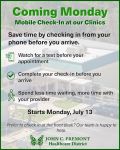 John C. Fremont Announces New Mobile Check-In Option Available at Clinics Beginning July 13, 2026