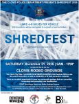 Clovis Police Department Announces Annual Shredfest Returns on Saturday, November 21, 2026