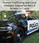 Nine Suspects Arrested During Human Trafficking and Child Predator Operation in Clovis; One Suspect At-Large