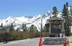 Yosemite National Park Announces Tioga Road (Continuation of Highway 120 Through the Park) to Temporarily Close Today, Monday, October 13 at 2:00 P.M. Due to Winter Storm Forecast, Tire Chains Could Possibly be Required in the Park