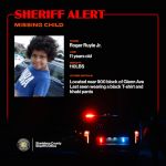 Stanislaus County Sheriff Seeks Public’s Help Locating a Critical Missing 11-Year- Old Boy, Last Seen in Modesto