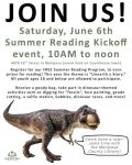 Mariposa County Library Announces Summer Reading Program Kickoff Event on Saturday, June 6, 2026