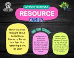 Mariposa County Health & Human Services Announce Opportunity to Help Support Foster Families