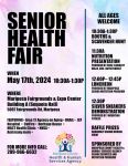 Mariposa County Senior Health Fair to be Held at the Mariposa Fairgrounds & Expo Center on Friday, May 17, 2024