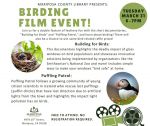 Mariposa County Library Presents a Birding Film Event on Tuesday, March 31, 2026
