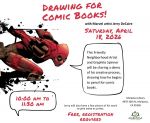 Mariposa Library to Welcome Marvel Comic Book Artist Jerry DeCaire on Saturday, April 18, 2026