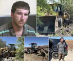 Fresno County Detectives Recover Two Stolen Tractors, Riverdale Suspect Arrested for Vehicle Theft and Arson