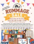 Mariposa Safe Families Host First Annual Rummage Sale on July 25 & 26, 2026