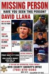 Inyo County Sheriff Seeks Public’s Help Locating Missing Person David Llana, Last Seen in Big Pine