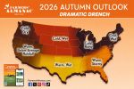 Farmers’ Almanac 2026 Fall Weather Forecast Finds California and the West To Have Warm Temperatures and Below Average Rainfall 