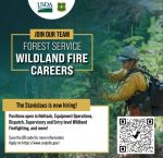 Stanislaus National Forest Is Hiring; Application Deadline Tuesday, September 22nd