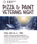 Mariposa Library & Mariposa Arts Council Host Annual Pizza & Paint Veterans Night on Tuesday, November 10, 2026